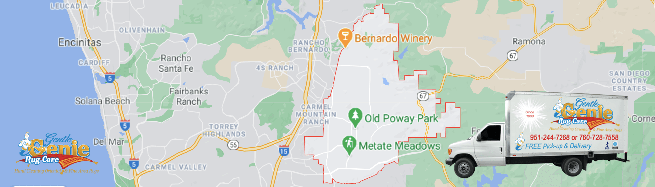 Poway Area Rug Cleaning