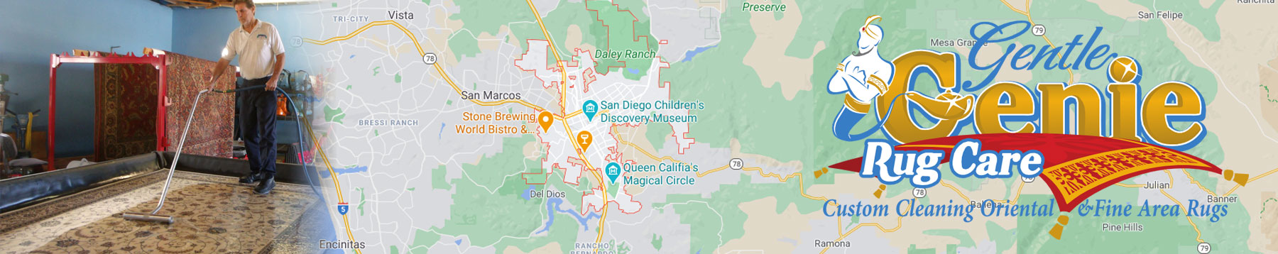 area rug cleaning Escondido, California