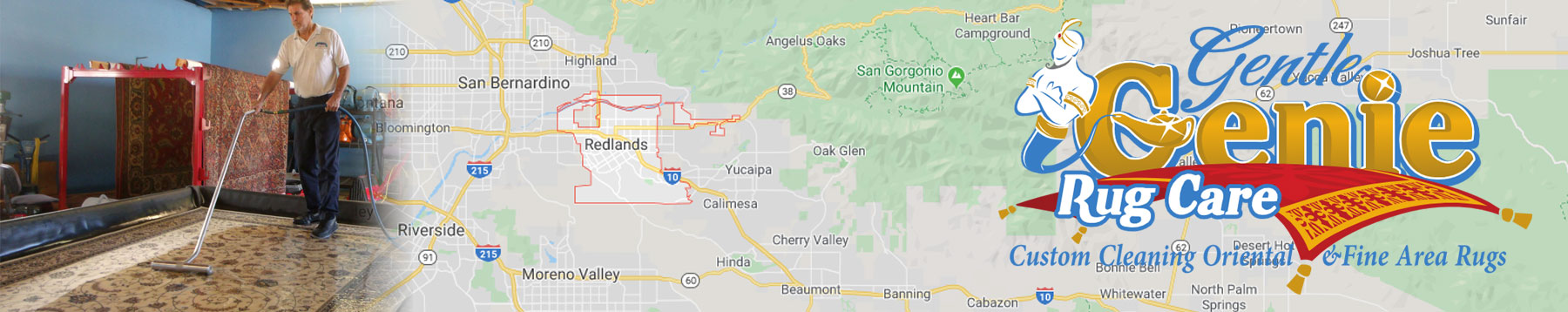 area rug cleaning Redlands, California